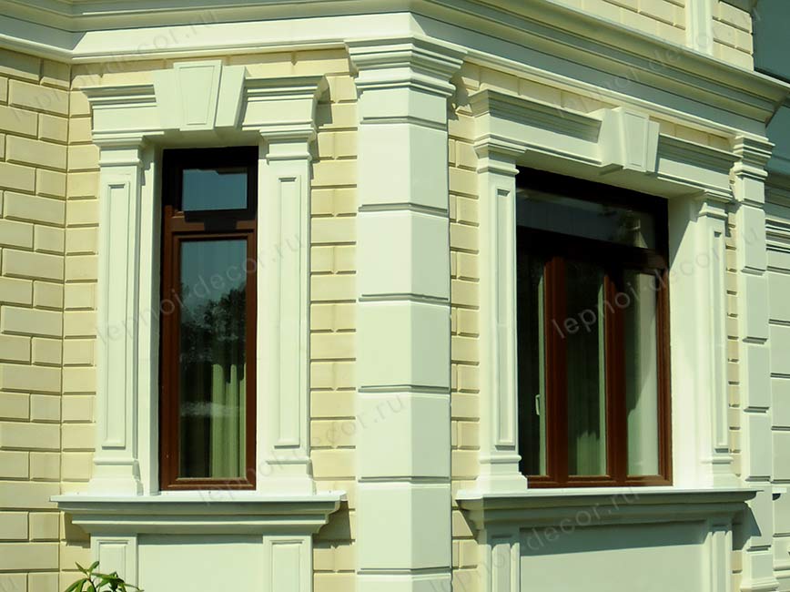Фасадные наличники на окна