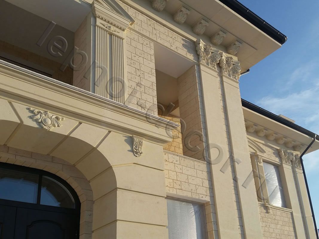 Отделка фасада дома - КП Миллениум парк