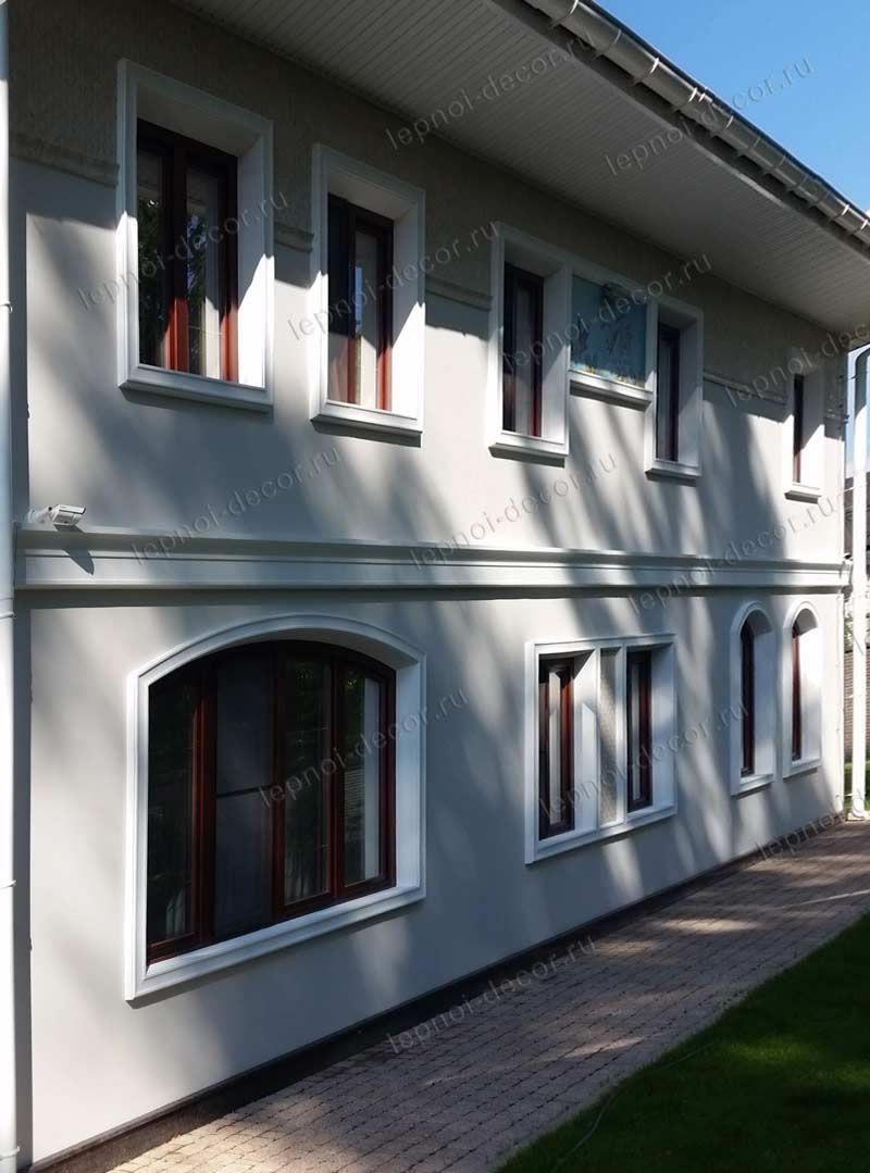 Отделка фасада дома по Новорижскому шоссе