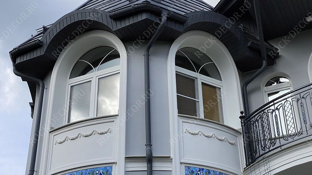 Фасад дома в Солнечногорске