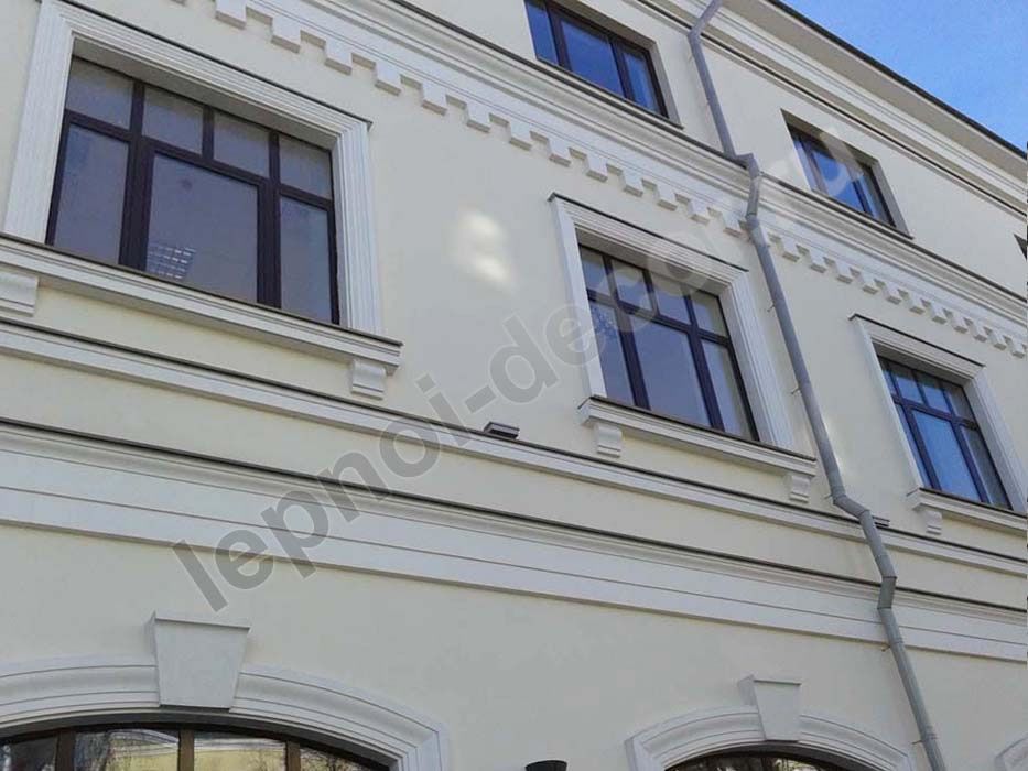 Отделка фасада здания Посольства Республики Беларусь