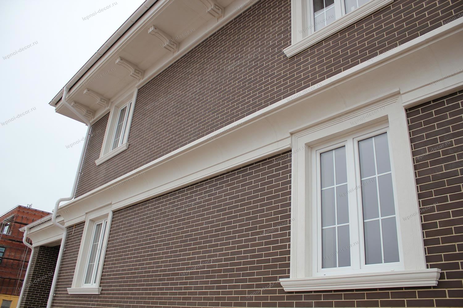 Отделка фасада дома по Новорижскому шоссе