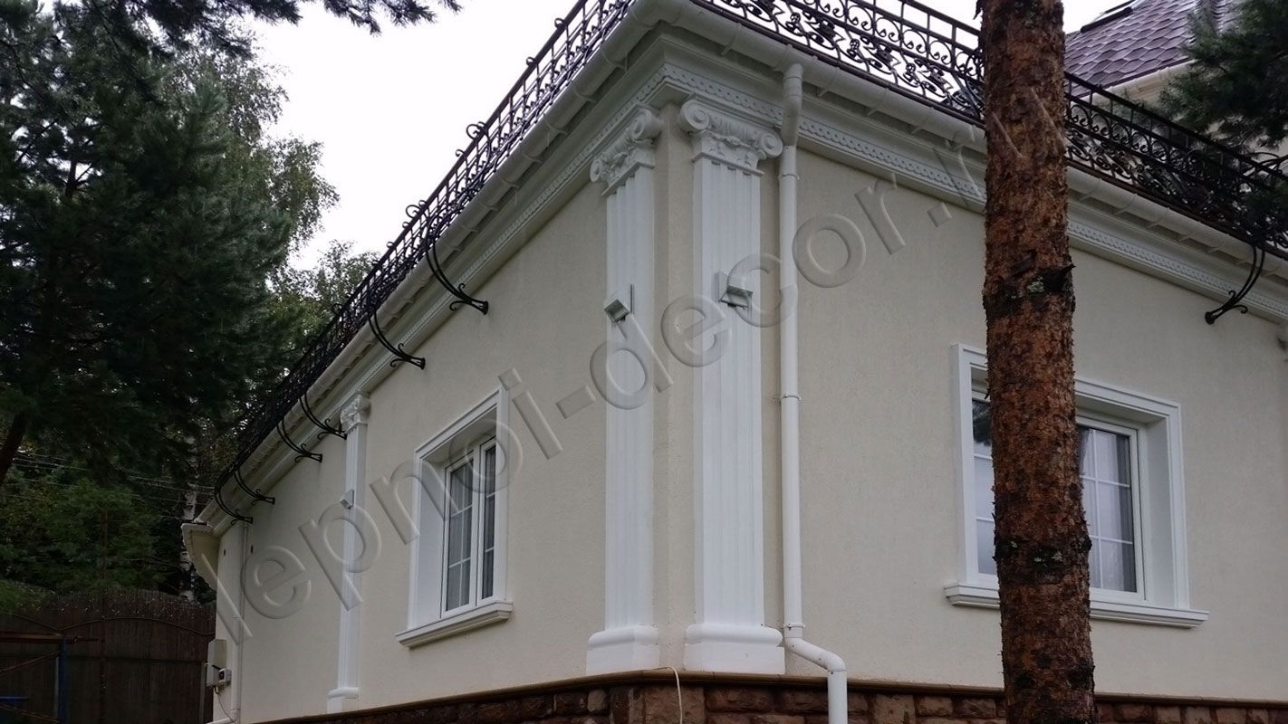 Отделка фасада дома в Московской области