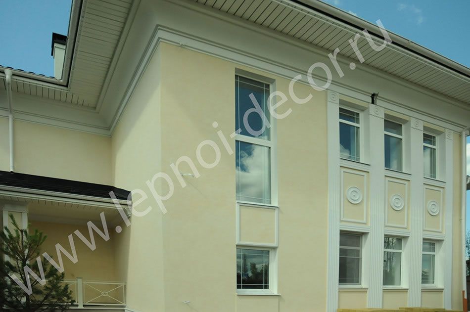 Отделка фасада дома - КП Бенилюкс