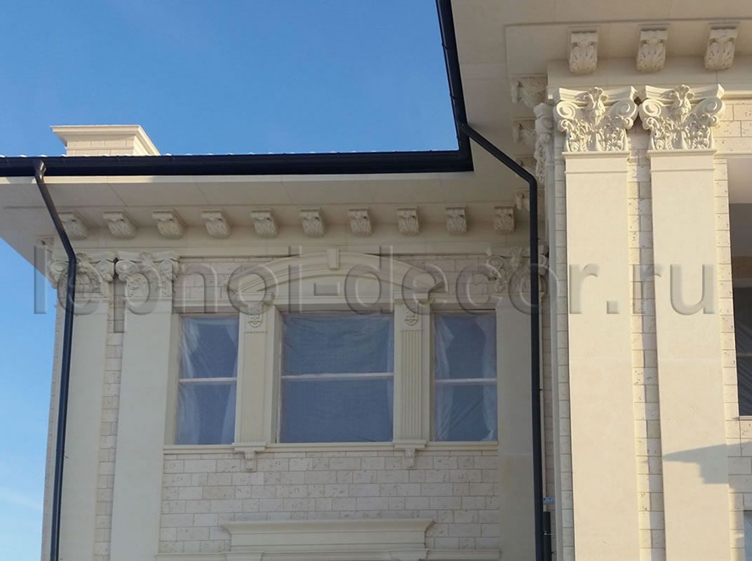 Отделка фасада дома - КП Миллениум парк