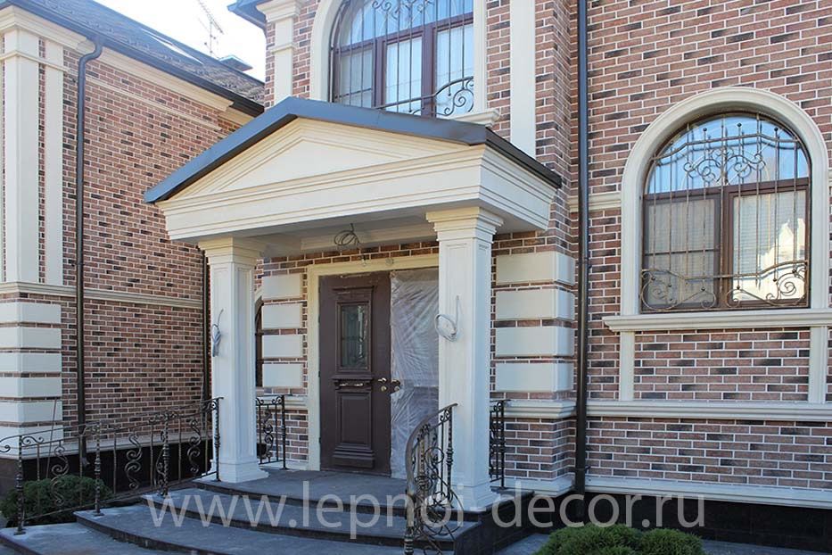 Отделка фасада дома по Киевскому шоссе