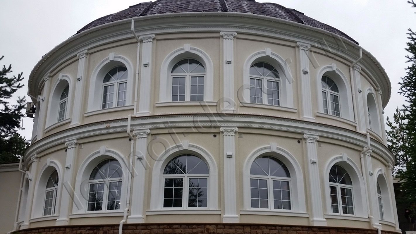 Отделка фасада дома в Московской области