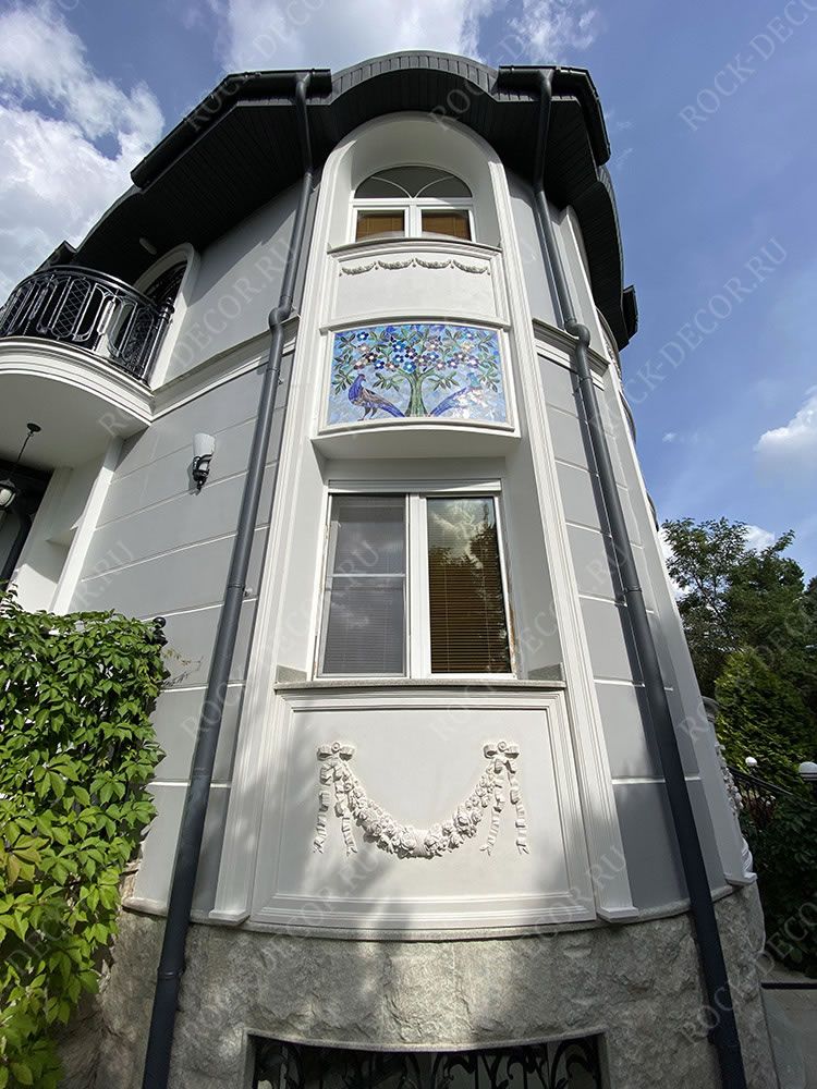 Фасад дома в Солнечногорске