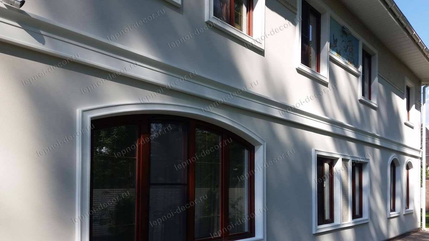 Отделка фасада дома по Новорижскому шоссе