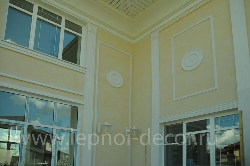 Отделка фасада дома - КП Бенилюкс