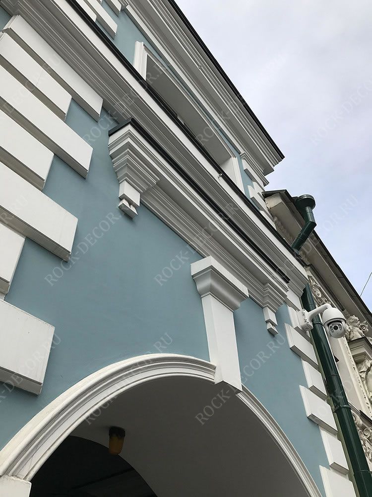 Фасад дома в Печатниковом переулке