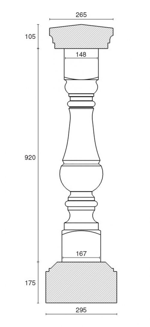 Балясина BL 9