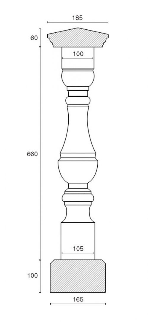 Балясина BL 1