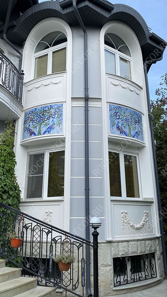 Фасад дома в Солнечногорске