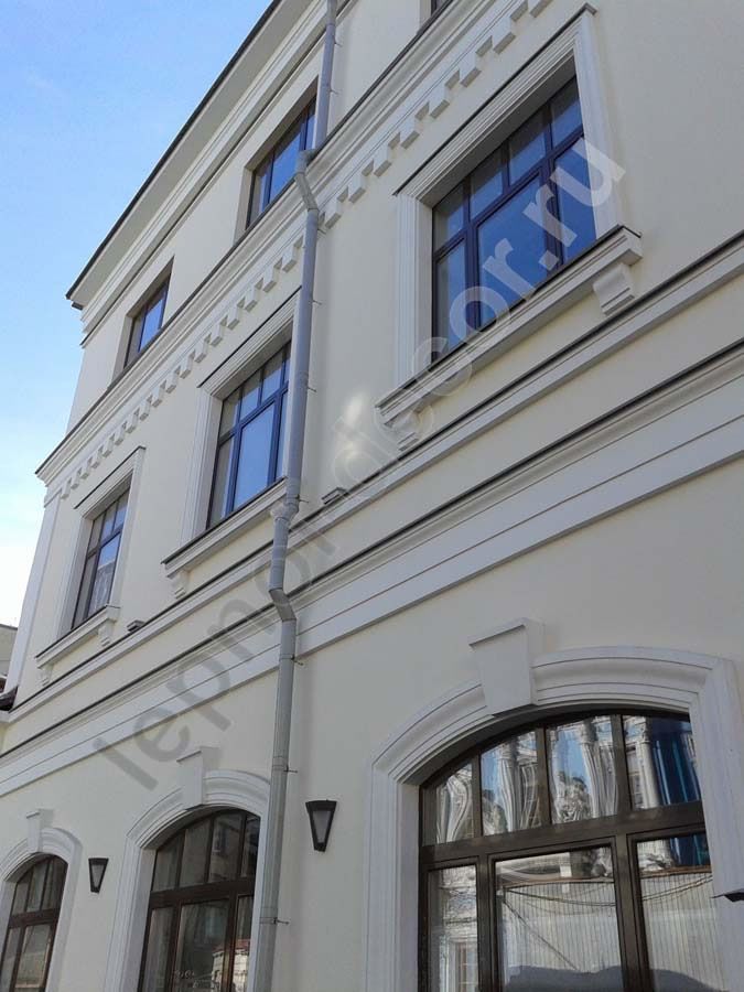 Отделка фасада здания Посольства Республики Беларусь