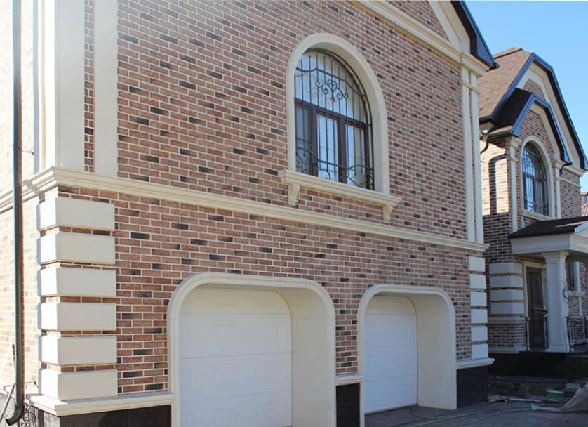 Отделка фасада дома по Киевскому шоссе