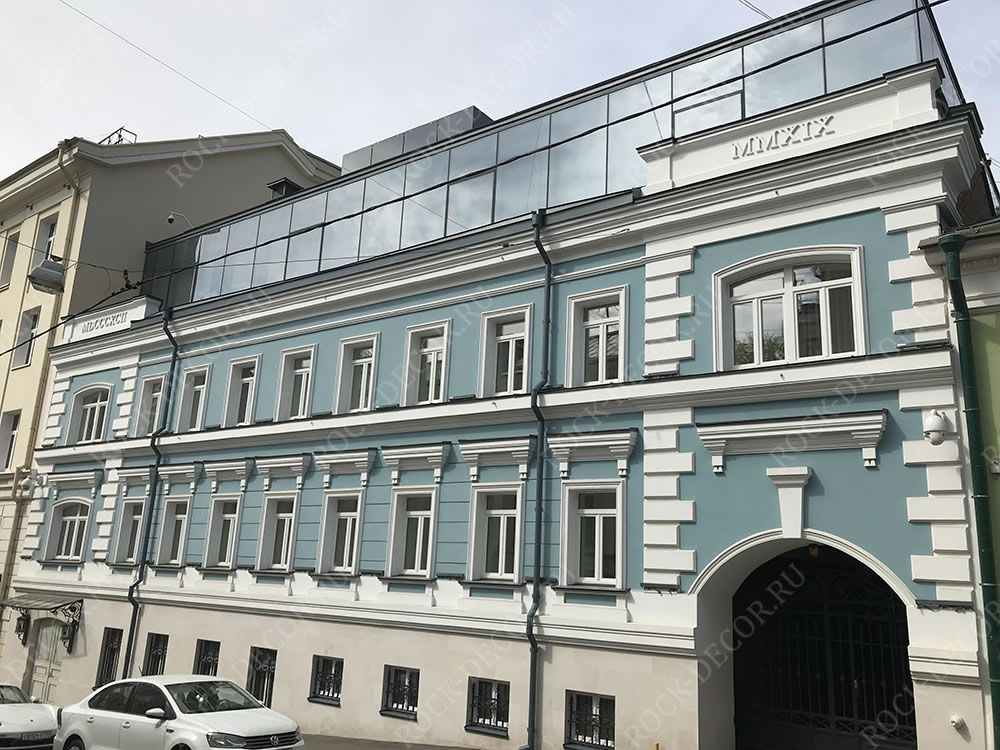 Фасад дома в Печатниковом переулке