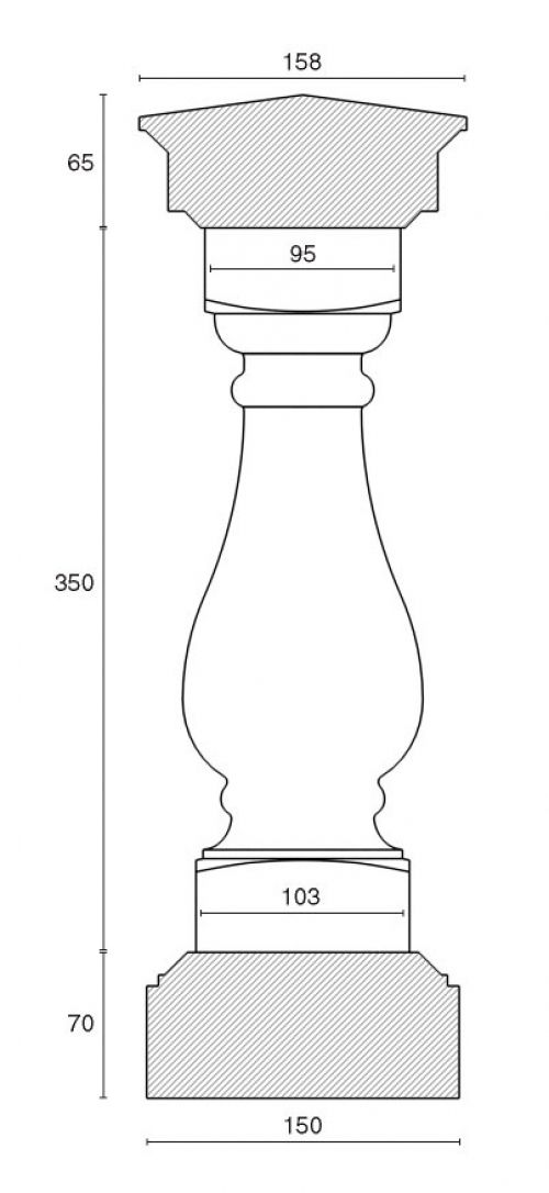 Балясина BL 3