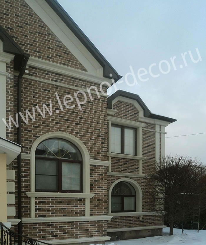 Отделка фасада дома по Киевскому шоссе