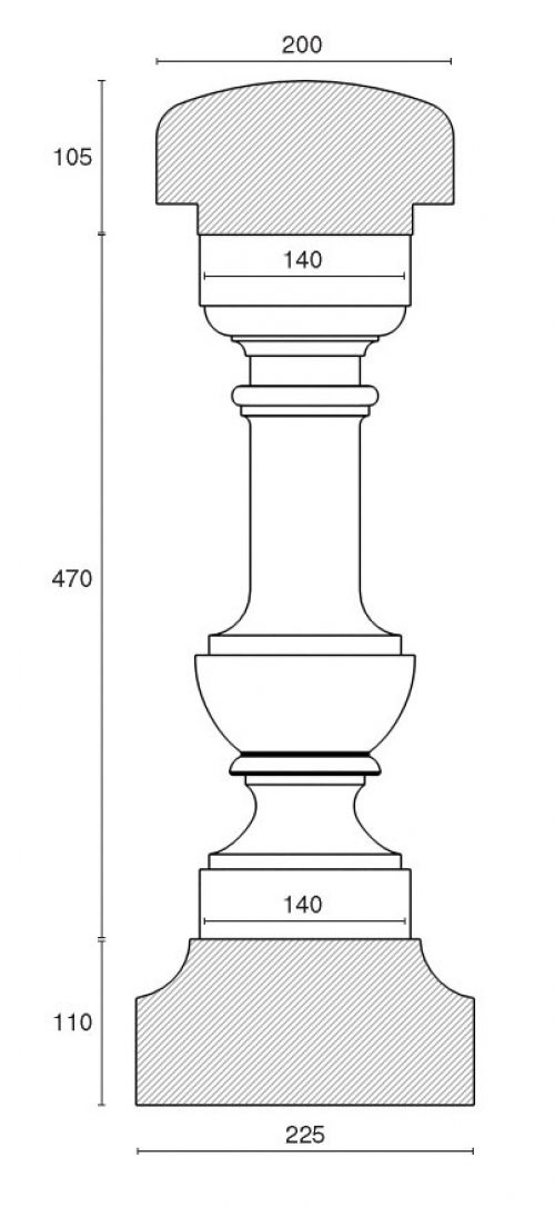 Балясина BL 5
