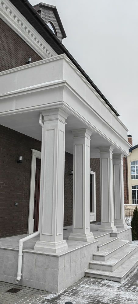 Отделка фасада дома - КП Агаларов эстейт