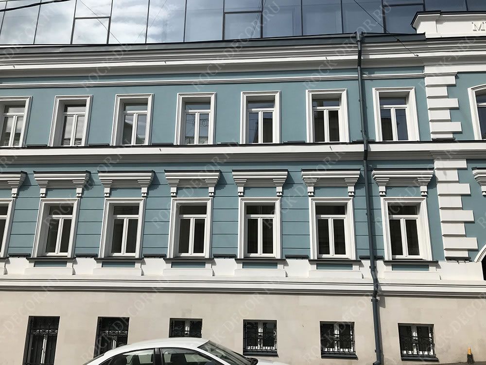 Фасад дома в Печатниковом переулке