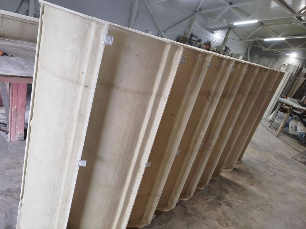 Готовые элементы фасада из полимербетона