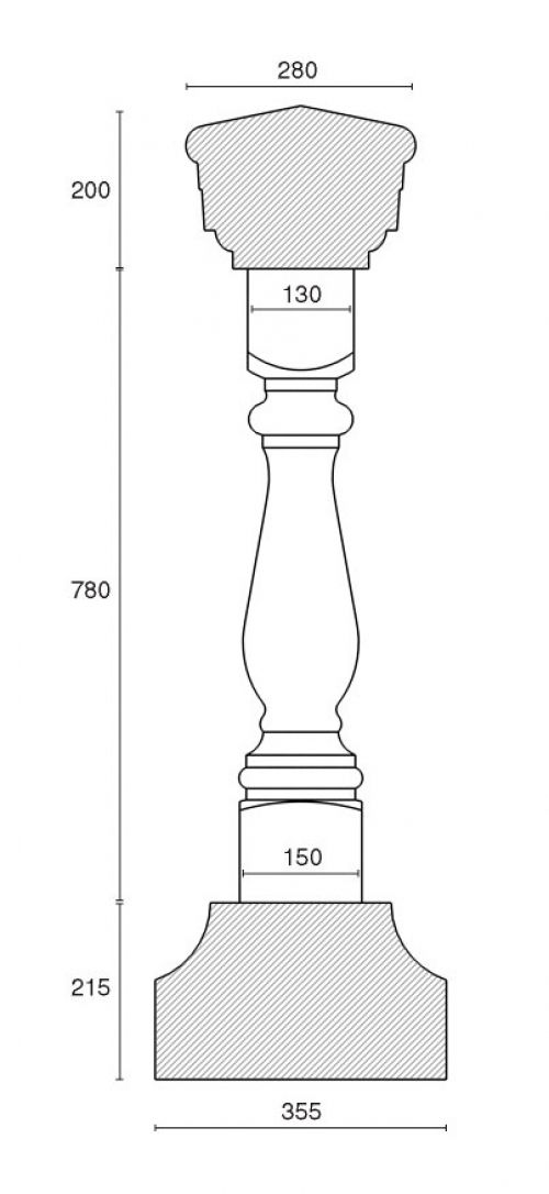 Балясина BL 2